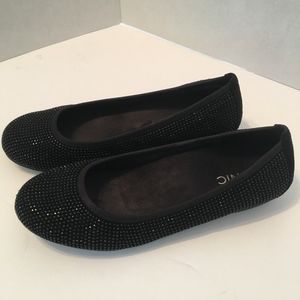 Vionic Willow studded flats Black Size 8.5